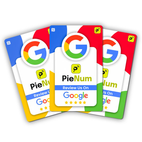 pack of three- NFC Google Review Cards